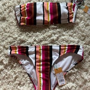 Target strapless swim suit